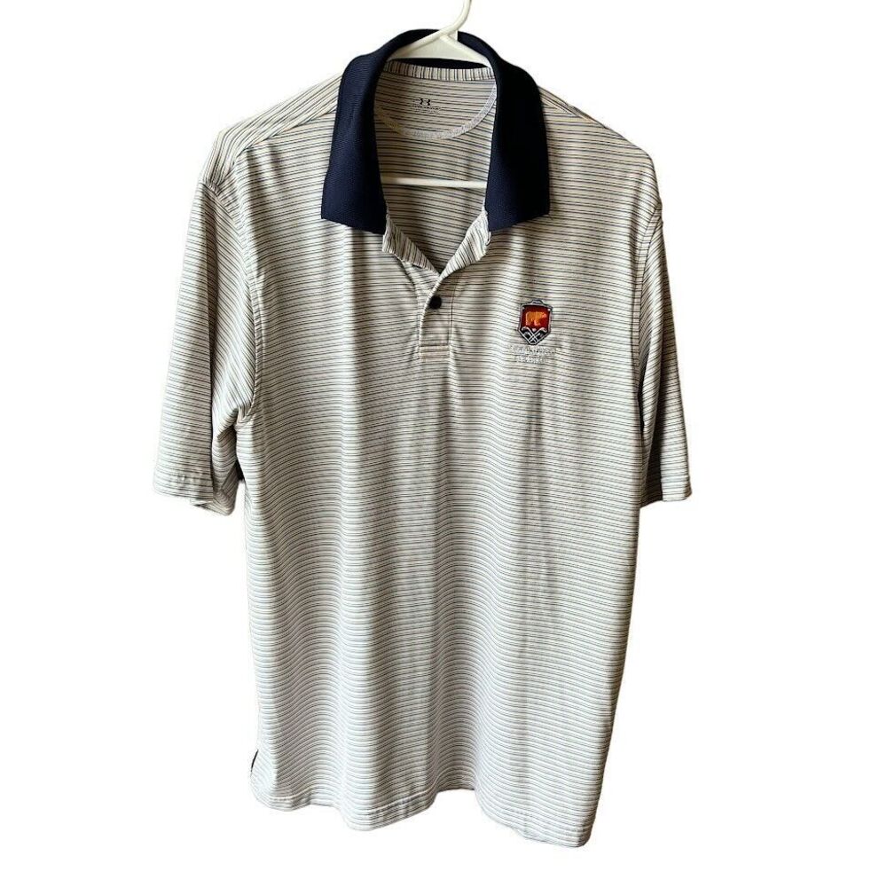 Under Armour Bear's Best Atlanta Golf Polo Shirt Adult L Men's Performance